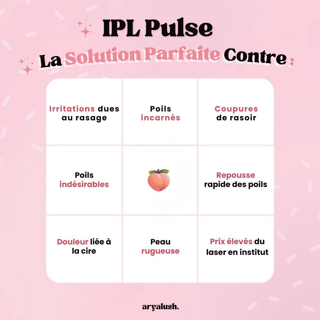 IPL Pulse • Épilateur à Lumière Pulsée