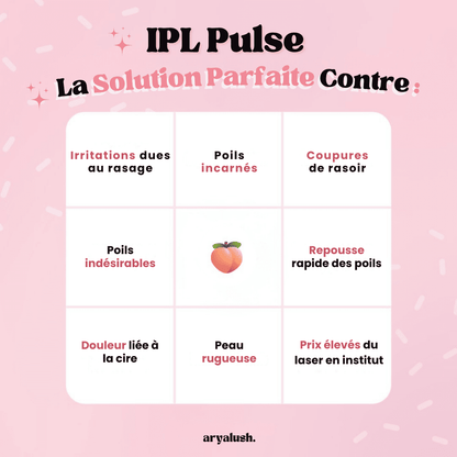 IPL Pulse • Épilateur à Lumière Pulsée