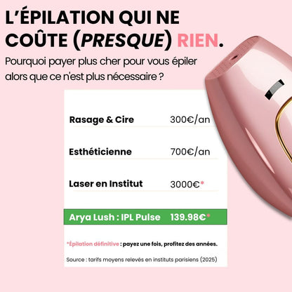 IPL Pulse • Épilateur à Lumière Pulsée